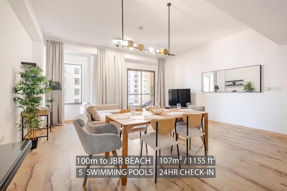 شقة Stylish Beachside 3 Beds In Jbr دبي