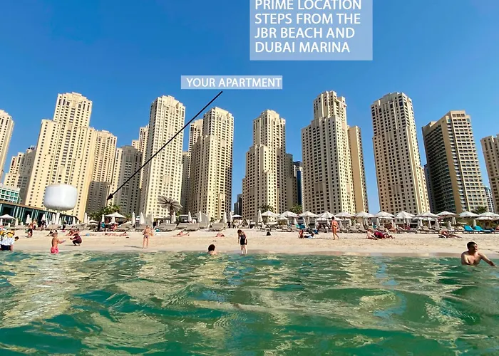 Stylish Beachside Apartment 3 Beds In Jbr